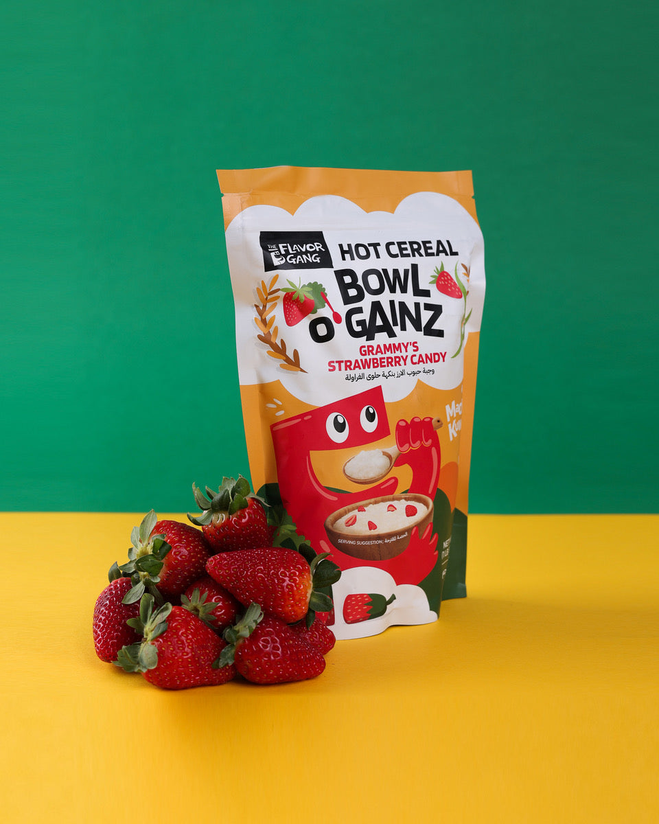 BOWL O' GAINZ - GRAMMY'S STRAWBERRY CANDY