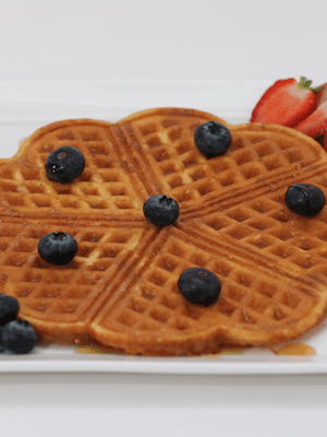 Protein waffle