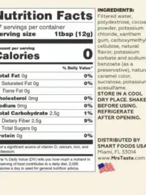 Mr-taste-chocolate-nutrition-facts